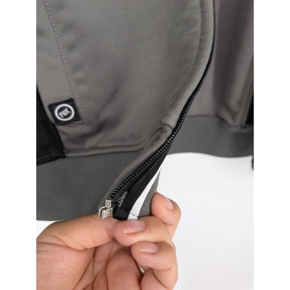 Fox Racing Full Zip Track Jacket Men Size L Moto Streetwear Tech Logo Grunge Y2K - Picture 11 of 11